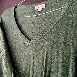 ANA+VIV Tunic Sweater, Size 4X